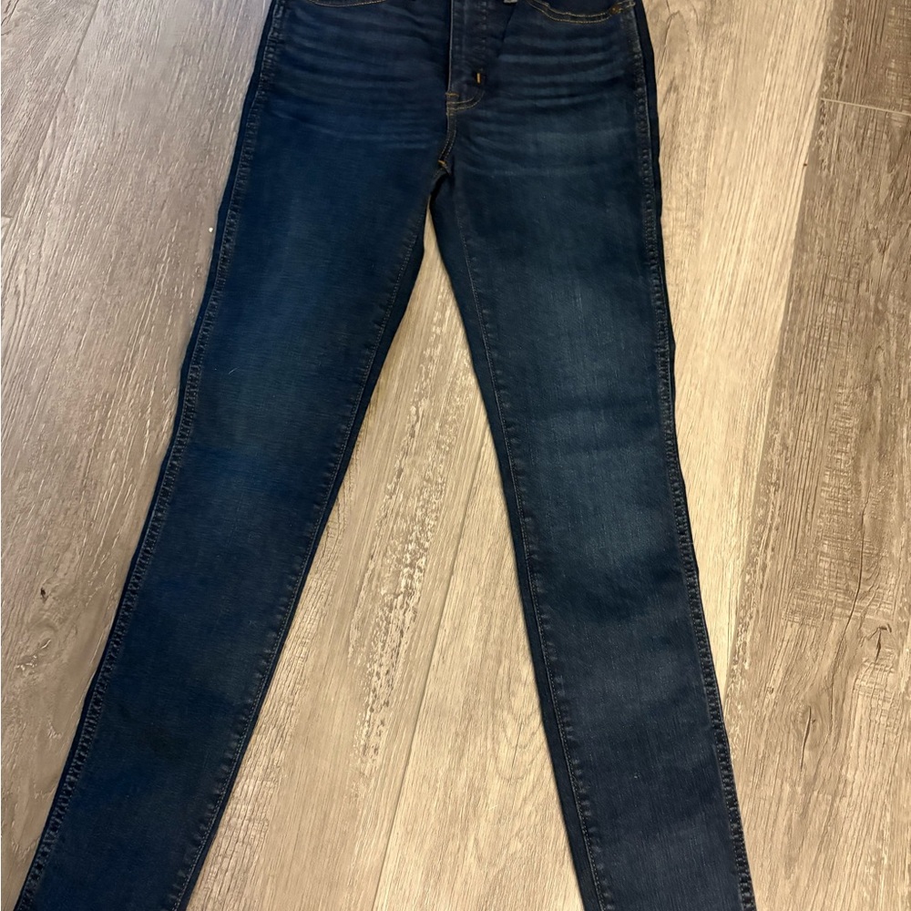Madewell Dark Blue Skinny Jeans